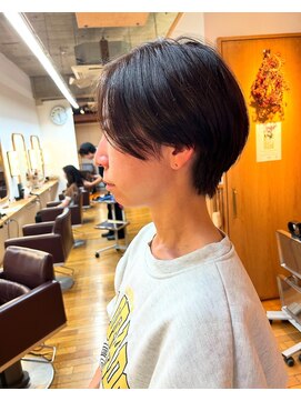 ロジエ(ROSIER) 大人柔らかベージュハンサムショート丸みショート