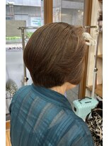 トータルサロン ミーナ クリスタルカラー×カット×ウィーヴィング