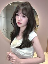 グロー 大宮(GLROW)&nbsp;オリーブベージュ　髪質改善　くびれ巻き　韓国