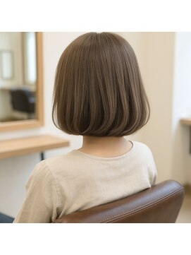 ハピネスフィール 宇治店(Happiness FEEL) ミルクティーベージュ　艶カラー