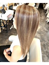 ハピス 英賀保店(Happis) happis_真綾 明るめハイライト