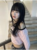レイヤーカットロングヘア　kanon