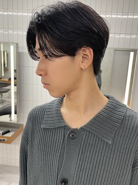 ニコ トウキョウ(nico TOKYO) メンズ/センターパート/ニュアンスパーマ/シースルーマッシュ