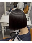 【学生】縮毛矯正＋ボブ