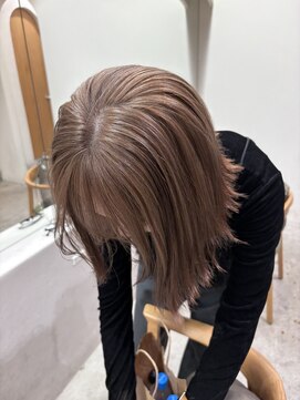 キーチェ 梅田中崎町(keych) レイヤーカット/髪質改善/ブリーチなしカラー