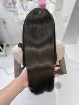 ハピネス 梅田茶屋町店(HAPPINESS)&nbsp;韓国風/レイヤーカット/顔周り/顔まわり/髪質改善/ベージュ