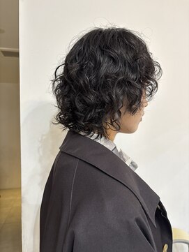 ナループロアツム(Nalu pu loa Tsum) マレットヘア/ウルフパーマ/ミディアムレイヤー