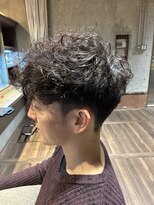 メンズココ メンズパーマ 韓国ヘア 日本橋店(MENS COCO)&nbsp;【サラリーマン必見】20代フェードハードパーマ