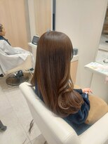 ゼルアヴェダ イオンモール与野(ZELE AVEDA)&nbsp;long×ブラウン