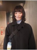 伸ばしかけの方におすすめ！ニュアンスロブパーマ