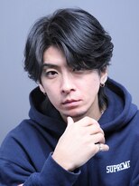 リップス レイ ギンザ(LIPPS Ray GINZA) 毛流れパーマナチュラルセンターパート