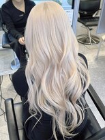 ペレ 梅田(PELE)&nbsp;くびれヘア/アプリコットオレンジ/ハイライトカラー/梅田