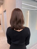 ボタン ハカタ(VOTAN hakata)&nbsp;【柿本真優】ブラウンカラー/レイヤーカット/ミディアムレイヤー