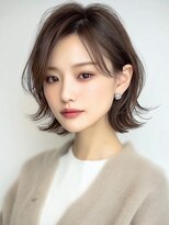 ロッカ(ROCCA)&nbsp;大人ミディアムレイヤーボブ