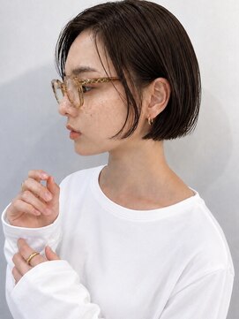 サーカス バイ ビュートリアム 青山(CIRCUS by BEAUTRIUM) 大人可愛い　ボブ　ミニボブ　内巻き　切りっぱなしボブ　小顔
