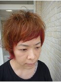 ☆２ブロックのショートグラデーションボブ☆