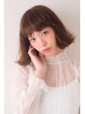 外ハネふんわりイルミナボブ