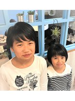スターズヘアラウンジ(stars hair lounge) 姉妹でCUT♪