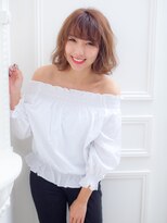 クレール 住吉店(CREER) 大人かわいい_ボブ_無造作カール_2