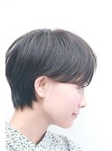 耳掛け丸みショート【プランツヘアー村田裕治】