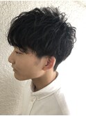 メンズショートパーマ