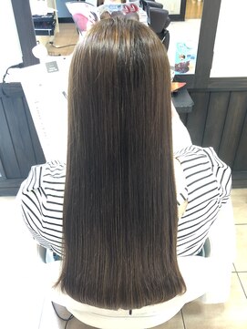 サロン 和 しっとりストレートヘア
