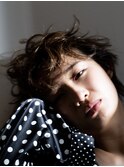 【HAIR MAKE.O】パーマで楽々。大人無造作ショート♪
