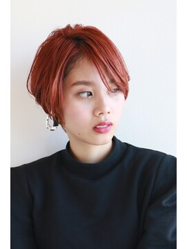 美容室ベンティ 藤枝駅前店(venti) 大人小顔ハンサムショート前下がりひし形丸みショート20代30代