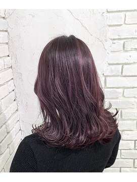 アジールヘア 北千住駅西口店(agir hair) ラベンダーカラーアッシュグラデーション