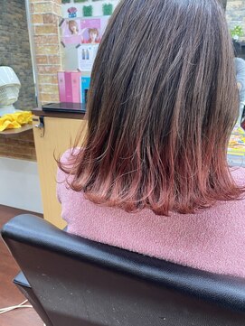 ルッカヘアガーデン 鶴ヶ島店 外ハネ