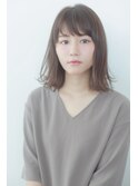 人気NO.1 ラフな切りっぱなしボブ 大宮