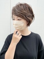 ルーファス 恵比寿 渋谷(Ruufus)&nbsp;脱白髪染め大人ハイラトベージュ【Ruufus恵比寿渋谷】3157b