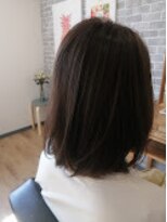 タスクヘア(TASUKU HAIR) ブリーチなしで作る透明感カラー【大人女性】