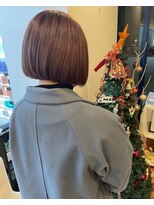 ムエベ(MUEBE)&nbsp;ショートボブ＋ラベンダーピンクカラー