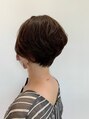 ヘアーアンドスパ フェリーチェ ミチ 野田屋町店(HAIR&SPA felice MICHI)&nbsp;襟足スッキリなショートスタイルです。
