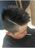仙台D キッズベリーショート×短髪×サイドフェードstyle
