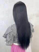 アイティーバイアルバム 八王子店(IT by ALBUM)&nbsp;艶感ブルーアッシュ_大人ガーリーチョコレート_ba408471