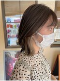 【Luccica】イヤリングカラー × ホワイトベージュ