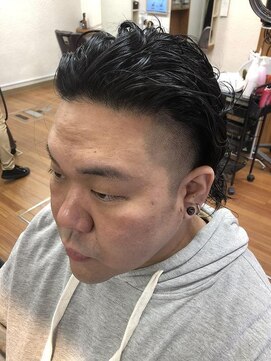 ブルブンガ(Berbunga) 【ネオウルフパーマ】マッシュウルフ×ツーブロック