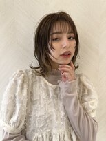 ロンド ストラーダ 心斎橋(Lond strada)&nbsp;シルキーベージュ×グレージュカラー【髪質改善/縮毛矯正】