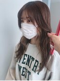 艶カラー レイヤー×ミルクティーブラウン&ブロンド