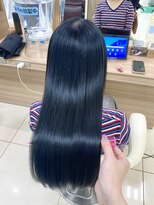 アッシュ 鶴ヶ峰1号店(Ash)&nbsp;ブルーブラック×髪質改善トリートメント【鶴ヶ峰/暗髪/横浜】