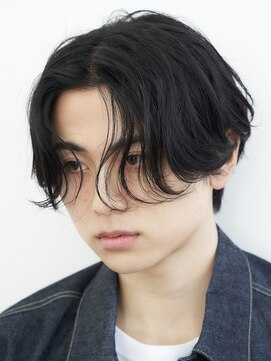 レタッチバイフィフス(RETOUCH by fifth) センターパートニュアンスパーマスパイラルパーマメンズパーマ