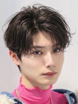 オーシャントーキョー 仙台(OCEAN TOKYO) 韓国マッシュニュアンスパーマシースルーコンマバング黒髪カルマ