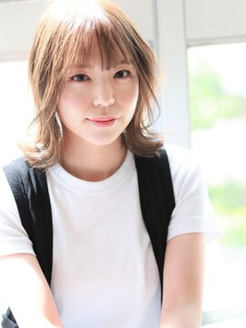 ヘアープロデュース ジェネシス(hair produce genesis) <genesis>レイヤーたっぷり透明感ミディ