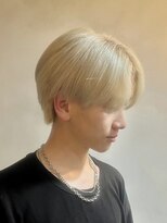 オースト ヘアー ステラ 新宿店(Aust hair Stella)&nbsp;ホワイトベージュカラー