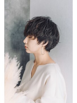 プロム(plom) 【佐藤担当】ラフウェーブショートパーマ