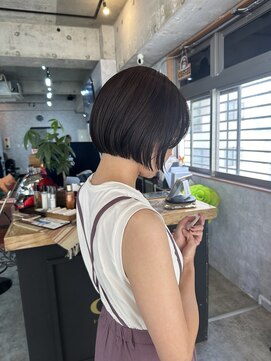 シールドヘアー 沖縄 新都心(C'LD Hair) ミニボブ/ショートボブ/小顔ボブ/ショート/ぷつっとボブ