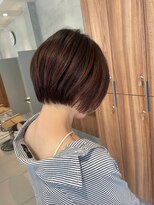 ガリカ 博多(Gallica)&nbsp;【長まなみ】髪質改善カットでつくる骨格に合わせたショートヘア