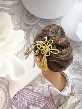 ラエラ 五反田店(laera) 和髪　シニヨン　kimono